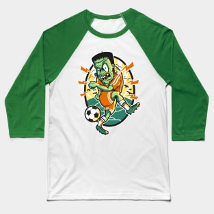 Frankenstein Soccer Baseball T-Shirt